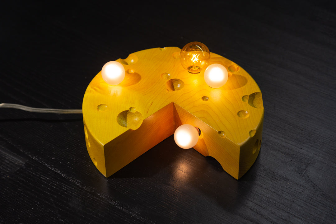 Cheese Round Lamp