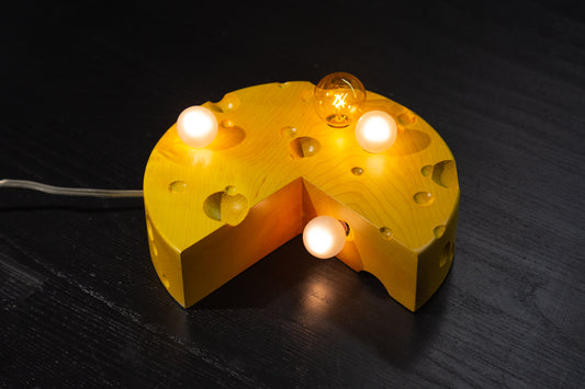 Cheese Round Lamp
