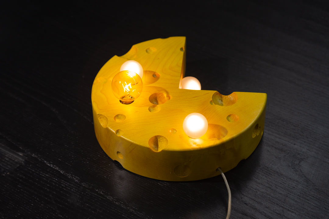 Cheese Round Lamp