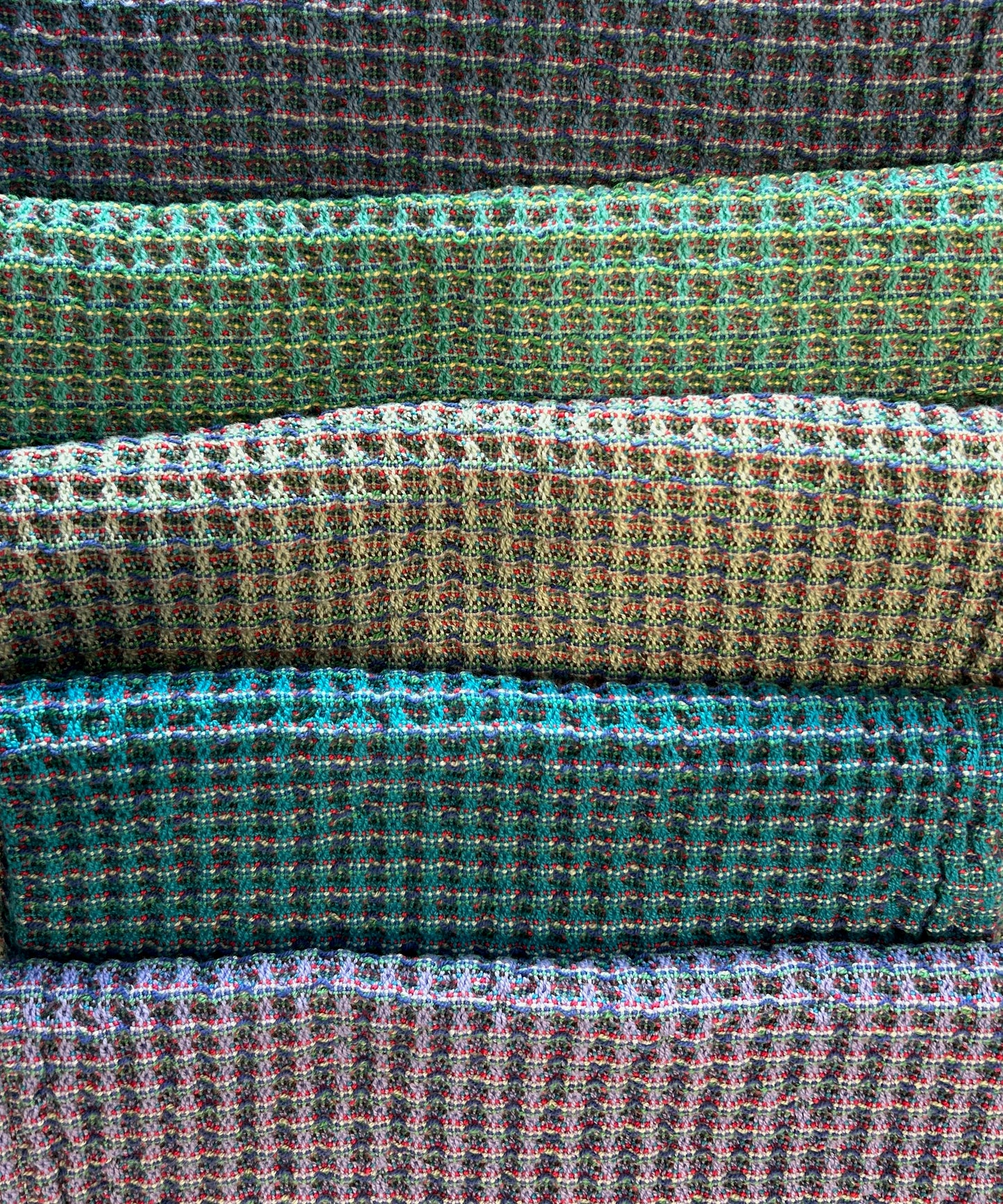 Handwoven Waffle Weave Dish Towel