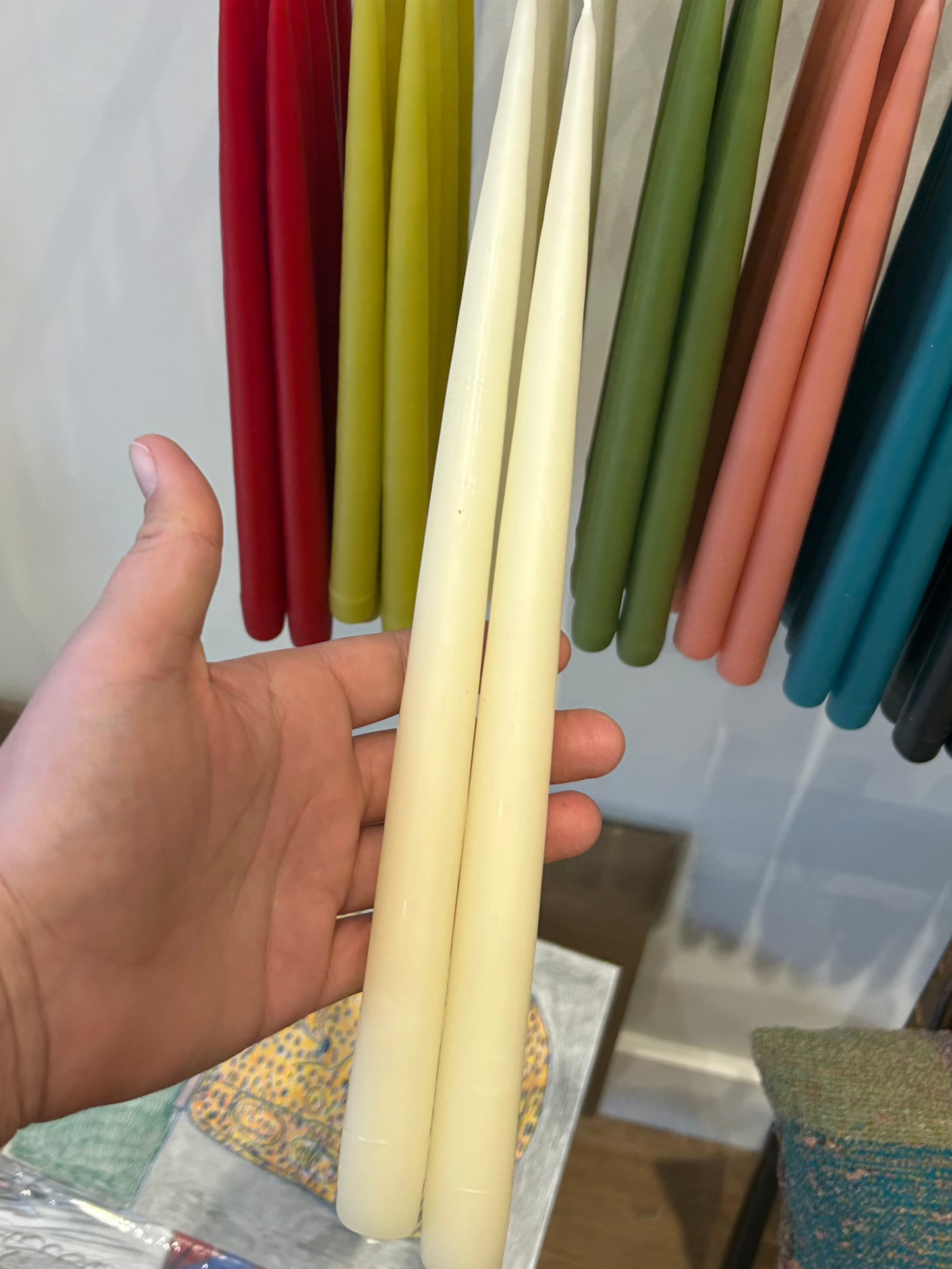 Hand Dipped 13" Taper Candles