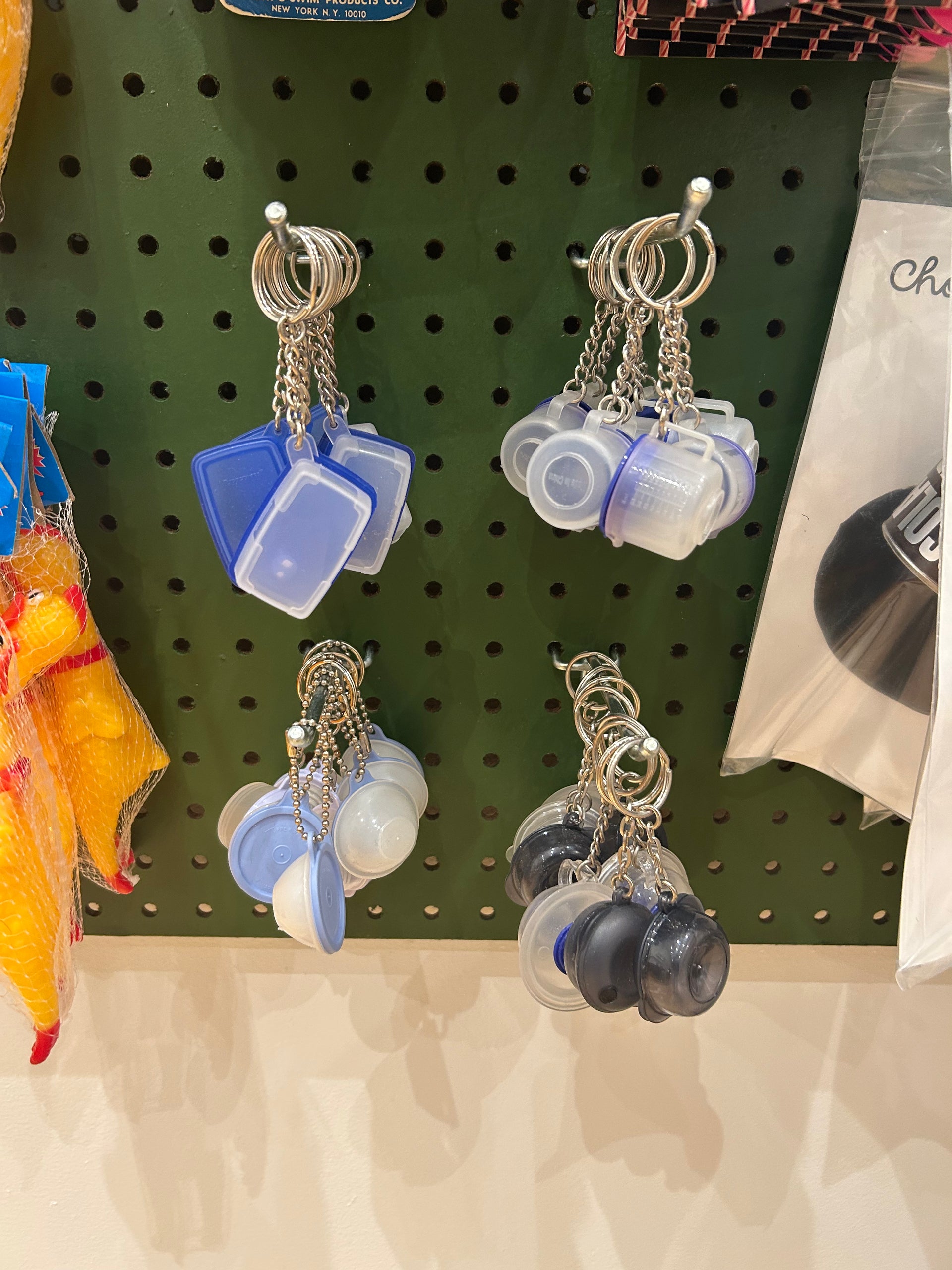 Tupperware Keychains and Magnets – World of Variety